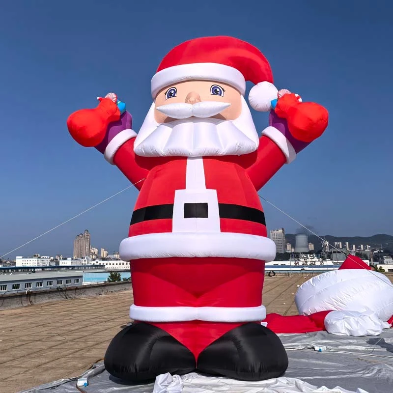 Inflatable Santa Claus Decoration (2) Inflatable Santa Claus Decoration (2)