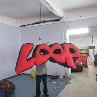 Logo 3D gonfiabile