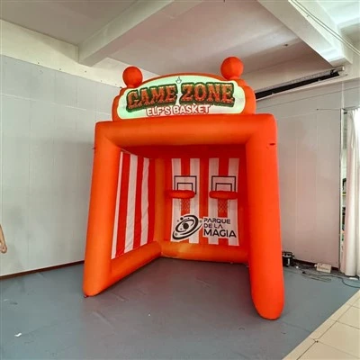 Cabina gonfiabile per giochi di basket