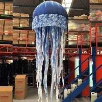 Decorazione gonfiabile di animali marini
